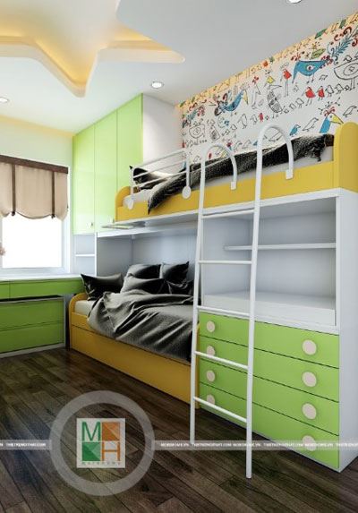 Thiết kế nội thất căn hộ chung cư Ciputra hiện đại