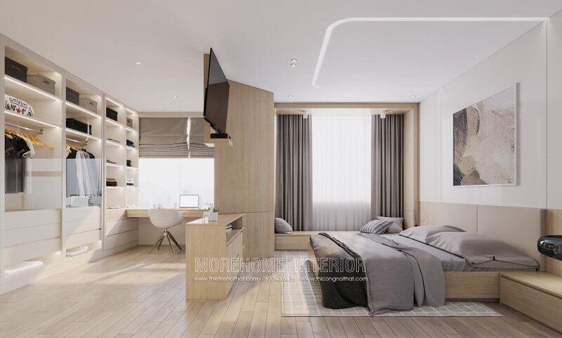 Thiết kế nội thất phòng ngủ đẹp ở Vinh Thiết kế nội thất phòng ngủ đẹp ở Vinh