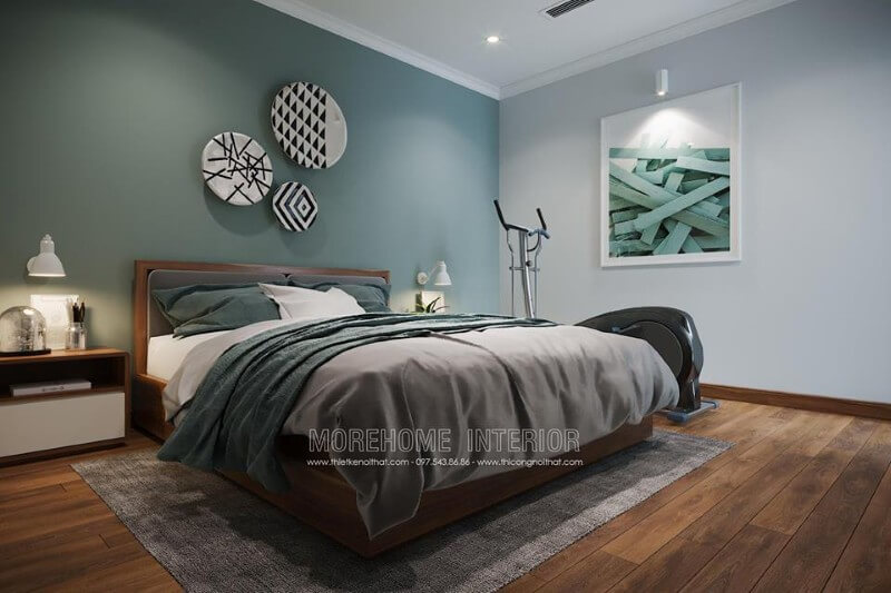 Thiết kế nội thất phòng ngủ hiện đại, đơn giản tại HCM