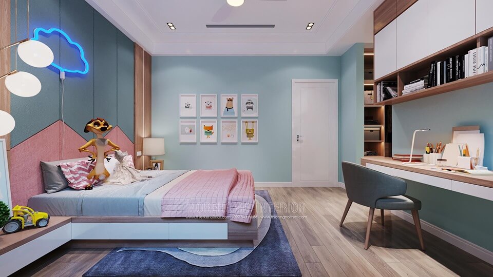 Hãy để con bạn cảm thấy yêu thương căn phòng bé nhỏ của chúng, để chúng cảm nhận được trọn vẹn tình yêu thương của bạn với chúng. Thiết kế và trang trí nội thất phòng ngủ trẻ em đẹp là một công việc đầu tư có lãi. Trang trí phòng ngủ trẻ em đẹp, ấn tượng tại sài gon