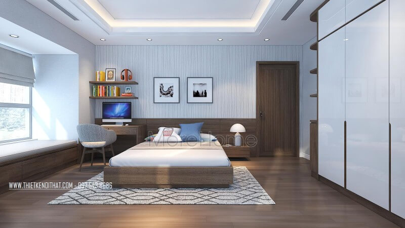 Thiết kế nội phòng ngủ cho bé trai phong cách hiện đại Trang trí phòng ngủ trẻ em đẹp, ấn tượng tại sài gon
