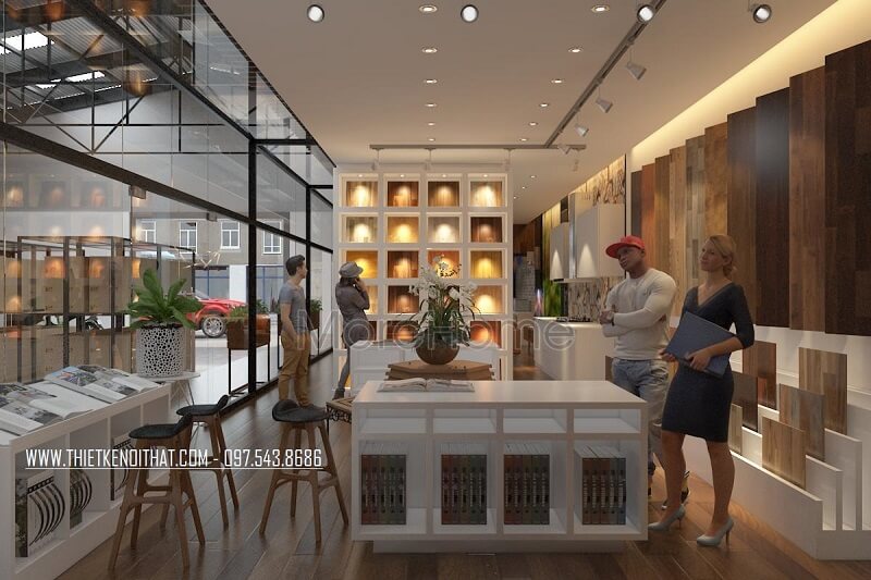 Nội thất Showroom- Thiết kế nội thất Hải Dương