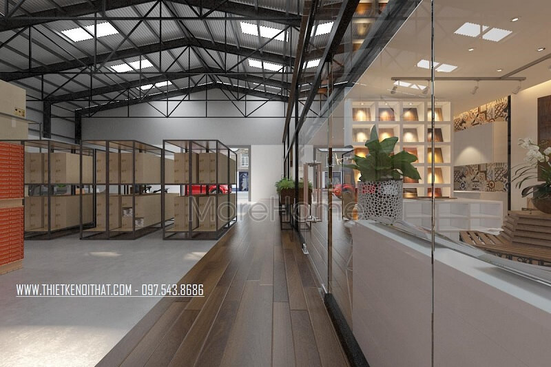 Nội thất Showroom- Thiết kế nội thất Hải Dương