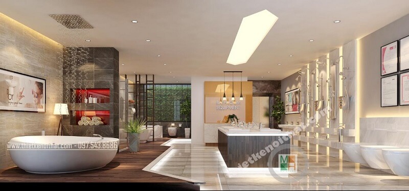 Nội thất Showroom- Thiết kế nội thất Hải Dương